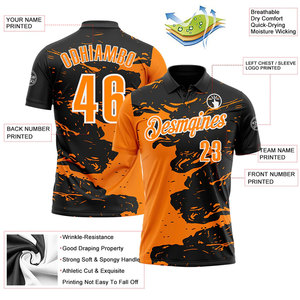Diseña Tu Propia Camiseta de Dardos Personalizada, Jersey Polo con Cremalleras, Camiseta Polo Sublimada para Equipo - Product Image 2