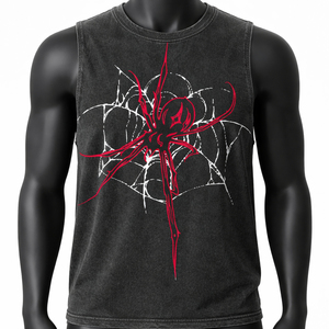 Custom Vintage Tanktop 100% Combed Cotton Men's Acid Washed <b>Tank</b> <b>Top</b> Print <b>Loose</b> Fit Plain Acid Washed <b>Tanks</b> <b>Top</b> Unisex - Product Image 5