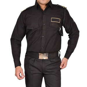 Uniformes de Seguridad Personalizados en Color, Talla y Estilo / Servicio OEM ODM, Uniforme de Guardia de Seguridad con Bordado Personalizado para Hombre - Product Image 2