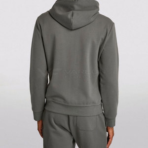 Sweat à capuche zippé pour homme, léger, décontracté, en coton mélangé, confortable, toutes saisons, style streetwear - Product Image 3