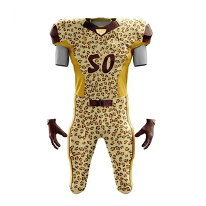 Nouveau design de logo personnalisé, plusieurs couleurs, polyester antibactérien pour adultes, évacuation de l'humidité, léger, service OEM de football américain - Product Image 2