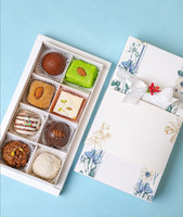 Emballage alimentaire jetable écologique pour la boulangerie Matt stratification Cookie pâtisserie Table papier diviseurs crêpe chocolat Burger