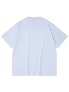 220G Combed Pure Men's T-Shirt Short Sleeve O-Neck Regular Fit Breathable Quick Dry Eco-Friendly Casual Trendy - Product Image 4