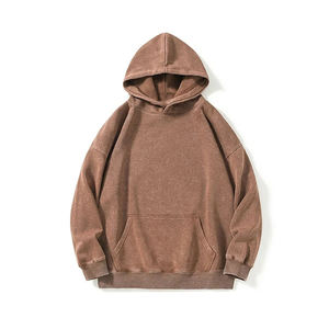 Factory Direct Regular Fit Hoodie Cotton Rich Men's Sweatshirt OEM Private Label Bulk Production - Product Image 1