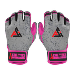 Gants de baseball professionnels personnalisés pour adultes, en cuir Cabretta, avec logo personnalisé, pour lanceur et frappeur. - Product Image 1