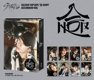 Stray Kids-SKZHOP HIPTAPE (HOP) (VERSIONE ACCORDION) per Adulti Corea del Sud - Product Image 2