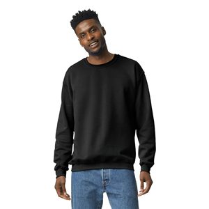 <b>Men</b> Crew Neck Fleece Sweatshirt Soft Cotton Blend <b>Pullover</b> Top Bulk Supplier - Product Image 1