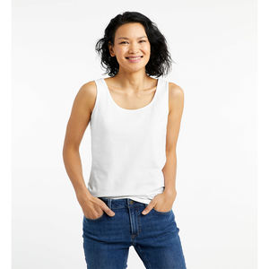 Camiseta Deportiva Corta Personalizada con Logotipo para Mujer, Ropa de Yoga de Alta Calidad, Sin Mangas, Cuello Redondo, Lisa, Informal, Acanalada, para Gimnasio - Product Image 3