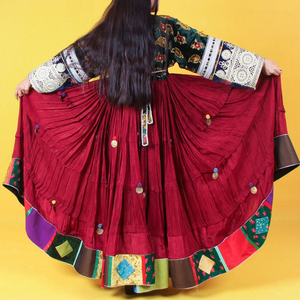 Vestido Afgano Kuchi de Terciopelo, Superventas, Disponible en Colores y Diseños Personalizados a Precio Negociable, Precio al por Mayor - Product Image 4