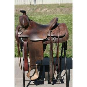 Selle de course en cuir antique de grande taille, avec arceau en bois, écologique, durable, personnalisable, style anglais, style européen - Product Image 4