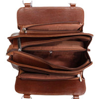 Bolsa de Cuero Genuino Hecha en Pakistán, en Oferta, con Logotipo Personalizado, Ligera, con Dos Correas, Impermeable, de Alta Calidad