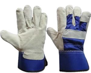Cow Split Leather Canadian Working <b>Glove</b> Rigger <b>Gloves</b> Safety <b>Gardening</b> <b>Gloves</b> Construction From Manufacturer of Safety Product - Product Image 1