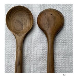 Utensilios de Cocina Ecológicos con Agarre Cómodo, Espátulas de Madera Natural, Juego de Utensilios de Cocina de Madera de Acacia de 9 Piezas para el Hogar - Product Image 1