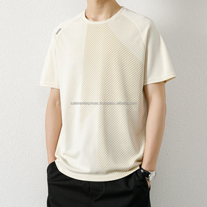 Camiseta de Hombre de Alta Calidad, Talla Grande, Ligera, 100% Algodón, 220 GSM, Suave, Cómoda, Transpirable, de Secado Rápido, Manga Corta, Informal - Product Image 4