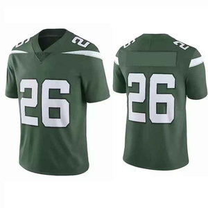 Maglia da Football Americano Verde da Uomo, Numero 26, Manica Corta, Collo Rotondo, Traspirante, in Poliestere, Vestibilità Regolare, per Sport - Product Image 5