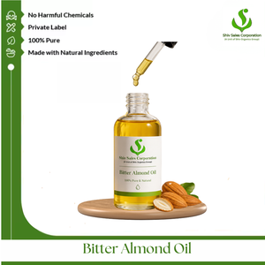 Aceite de Almendras Amargas Natural para el Cuidado del Cabello, Cuidado de la Piel y Aplicaciones de Fabricación de Productos de Belleza Profesional - Product Image 1
