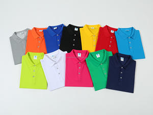 Camiseta Polo de Color Sólido de Mezcla de Algodón de 200 g Personalizada al por Mayor de Fábrica para Hombre - Product Image 6