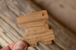 12pcs Wooden <b>Weaving</b> Cards for Hand <b>Loom</b> Craft Tools 4-Hole Tablet <b>Weaving</b> Blank Cards and Pieces for Creative Woodworking - Product Image 5