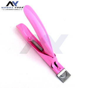 Cortauñas Rosa de Acero Inoxidable, Cortador de Uñas de Precisión, Herramienta Portátil de Manicura y Pedicura para Uso en Casa y Viajes - Product Image 2