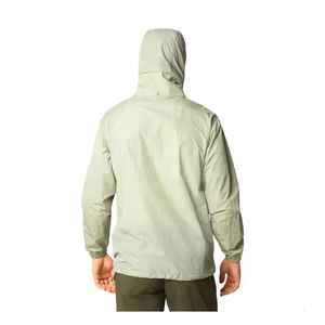 New Design Hooded Camouflage Coated Waterproof Windbreaker <b>Quilted</b> Rain Jacket Front Unisex High Quality Sport Spring Jacket - Product Image 6