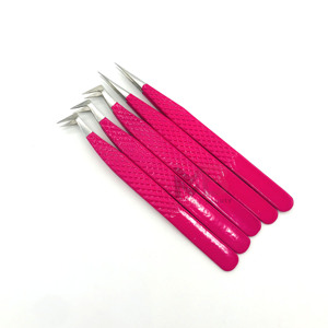 Pinzas para Extensión de Pestañas en Stock, Pinzas Resistentes Personalizadas para Extensión de Pestañas, Pinzas para Extensión de Pestañas de Color Personalizado - Product Image 1