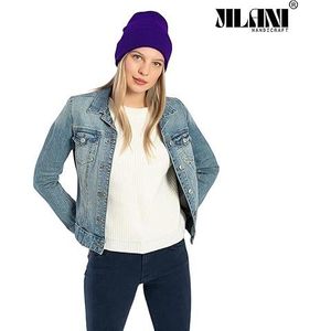 Gorro Morado para Mujer Jilani Handicraft - Product Image 3