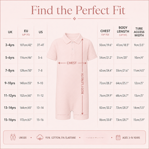 Combinaison polo Blanche-Neige |   Vêtements sensoriels adaptatifs pour enfants, tenue inclusive en coton extensible avec fermeture à boutons-pression, soutien doux - Product Image 4