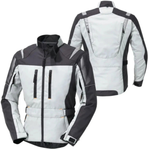 Veste de moto imperméable pour homme, réfléchissante, à blocs de couleur, coupe-vent, pour le tourisme à moto - Product Image 1