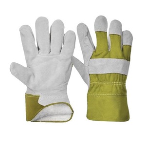 Gants de travail canadiens en cuir de vachette pleine fleur, anti-coupure, robustes, pour la protection industrielle et les usages généraux - Product Image 2
