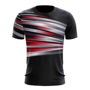 Camiseta Casual para Hombre, Corte Regular, Cuello Redondo, Color Sólido, Impresión Digital Personalizada, Transpirable, de Secado Rápido, Poliéster/Algodón, para Campaña Electoral - Product Image 5