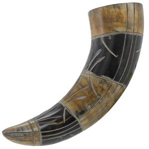 M.I.G. en Oferta Jarra Vikinga Vintage Hecha a Mano con Cuerno de Búfalo Natural, Pulida, Ecológica, para Cerveza y Vino - Product Image 1