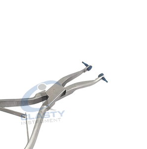 Forceps d'extraction dentaire en acier inoxydable, instrument chirurgical manuel de classe I, couleur argent, équipement dentaire - Product Image 5