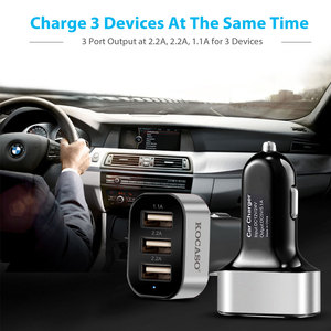 Caricabatterie da auto USB 1Pc 30W 5.5A con 3 porte compatibili con telefoni IOS 16 15 14 e più - Product Image 5