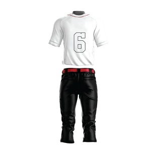 Ropa deportiva de béisbol profesional de alta calidad, conjunto de Jersey sublimado personalizado con logotipo de diseño y embalaje para jugadores de Softbol - Product Image 3
