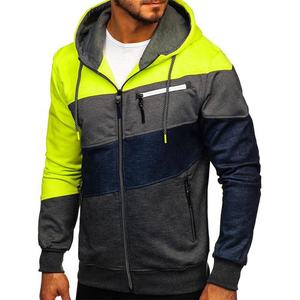 Custom Blank Full <b>Zip</b> up Hoodie <b>Men's</b> Plus Size Solid Color Zipper Sweatshirt <b>Cardigan</b> Autumn Hoodie Oversize Full <b>Zip</b> up Hoodie - Product Image 2