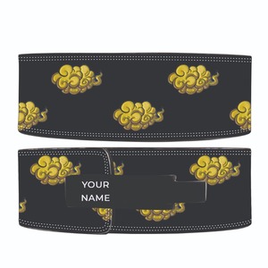 Personalized Customized Leather Wrap-around Lumbar Support Power-Lifting <b>Belt</b> Advanced Protection for Gym Gymnastics <b>Weight</b> - Product Image 1