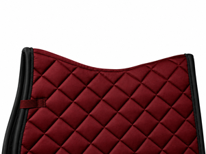 Almohadilla de Silla de Montar para Caballo, Acolchada, de Mezcla de Algodón, Color Borgoña, Multiusos, Absorbente de Impactos, Transpirable, Suave, Duradera y que Absorbe la Humedad - Product Image 3