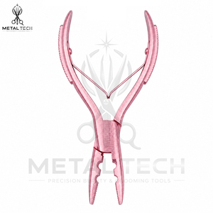 Pinzas Profesionales de Acero Inoxidable de 2 Orificios, Duraderas y Reutilizables, para Extensiones de Cabello, Herramienta de Instalación de Anillos Micro y Nano, Uso Comercial - Product Image 2