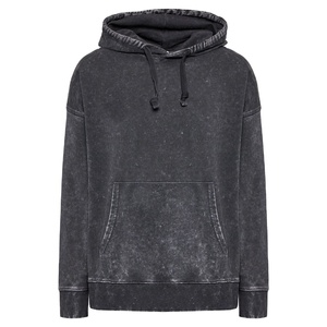 Sudadera con Capucha de Algodón de Alta Calidad para Hombre, Lavado Ácido, Bordado Personalizado, Impresión, Corte Cuadrado, Estilo Desgastado, Diferentes Diseños, Venta al Por Mayor - Product Image 6
