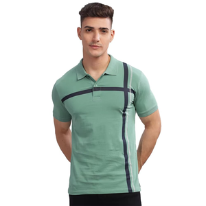 Polo Estampado para Hombre, Transpirable, Mezcla de Algodón, Casual, para Golf, con Logotipo Personalizado, OEM, ODM, Venta al Por Mayor - Product Image 1