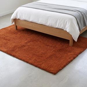 Alfombra Antideslizante de Lana Azul Marino, Tejida a Mano, con Textura Suave, para Sala de Estar y Dormitorio, Decoración Moderna y Minimalista para el Hogar - Product Image 3