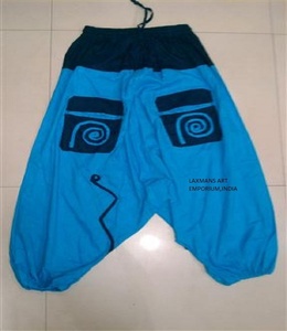 Populaire Coton Patchwork Harem Pyjamas/Pantalons Pour Dames Mode En Gros Fournisseur De L'Inde - Product Image 1