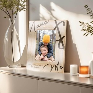 Personalized Wooden Photo <b>Frame</b> Rectangular Tabletop Vertical Engraved Rustic Handmade Wood Picture <b>Frame</b> - Product Image 4