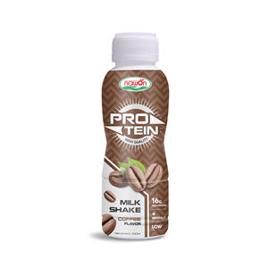 Bebida Proteica Nawon Milk Shake, Sabores Variados, 290 ml, Bebida Alta en Proteínas, Vainilla, Fresa, Café, Brix 10%, Botella PP - Product Image 4