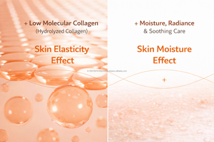 Korean Skincare Collagen Hyaluronic Panthenol Ceramide Glass Skin Ampoule Booster <b>Serum</b> Private Label Customized - Product Image 3