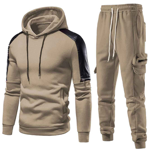 Survêtement décontracté 2 pièces pour homme, respirant, de haute qualité, personnalisé, idéal pour la gym et le jogging en hiver - Product Image 3