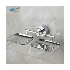 Élégante porte-savon double Arion Collection au design moderne, écologique, pour usage hôtelier - Product Image 5