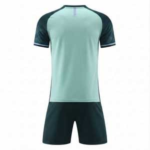 Customizable Team <b>Name</b> Unisex Adult Soccer Uniform Jersey Eco-Friendly Anti-Bacterial Quick Dry Mesh OEM Service - Product Image 2