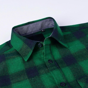 Chemises en flanelle décontractées pour hommes, motif à carreaux, de bonne qualité, fermeture boutonnée, en polaire, les plus vendues, à faible MOQ - Product Image 5
