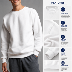 Plain <b>Pullover</b> <b>Men</b> Sweat Shirts Thick Winter Warm Sweat Shirt Custom Logo Fashion Casual Streetwear Outfit <b>men</b> custom - Product Image 5